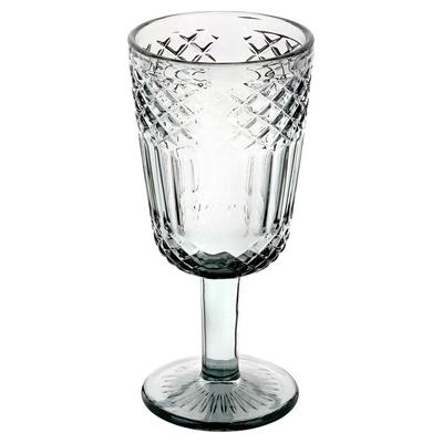 Decorative Smoky Black Wine Glass for White, Red, Water 270 Ml