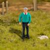 Miniaturfigur, Zug, Eisenbahn, Bemalte DIY-Projekte, Bauzubehör, Filmszene, Zuhause