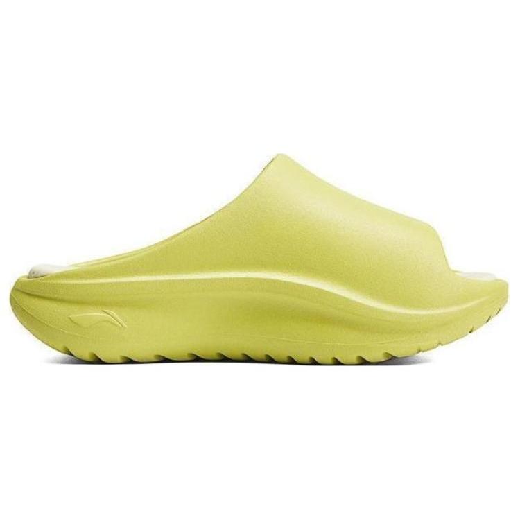 New LiNing SOFT SLIPPER Slide Slippers Unisex Green AGAT017-7