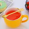 Stainless Steel Cat Spoon Creative Cartoon Hanging Cat Coffee Spoon Mug Stirring Spoon