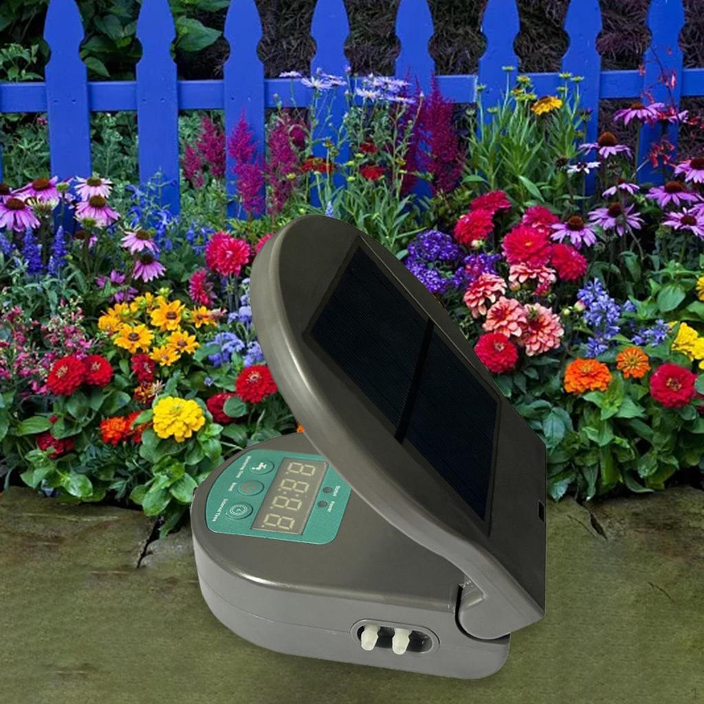 Reptile Mister Misting System Rainforest Plants Automatic Solar Humidifier for Landscaping