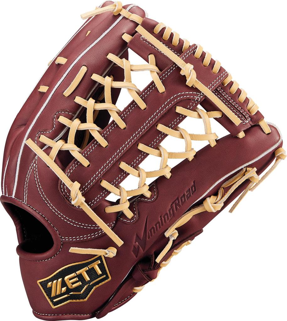 ZETT Winning Road Softball Csokoládébarna x Pasztellbarna 8-as méretű kesztyű, Sokoldalú, Balkezes dobás, (3732A), (BRGB33540F)