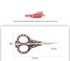 Mini Portable Stainless Steel Pointed Scissors for Cross Stitch, Thread, and Paper Cutting