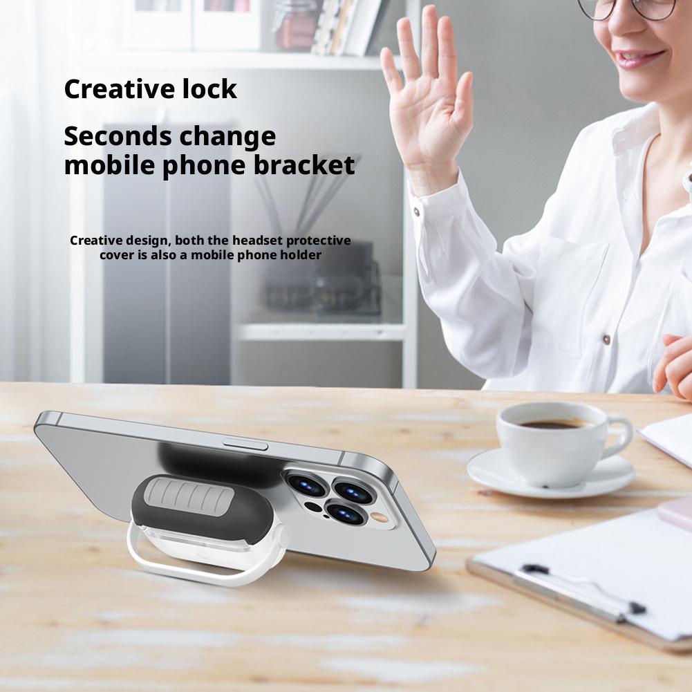 For Airpods Pro 3 Protective Case Bracket Liquid Silicone Soft Shell Anti-drop And Anti Scratch Earphones Protective Case