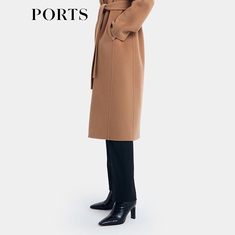 PORTS Women's Wool Blend Tapered Trousers