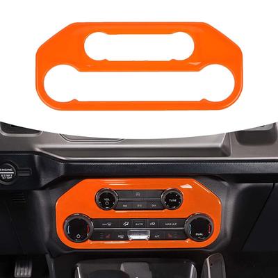 Air Conditioning Switch Panel Trim Interior Cover Decor Accessories Compatible For Ford Bronco