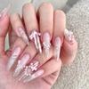 1Pcs Silicone Bow Nail Art Mold Bowknot Style High Transparent 3D Nail Template Nail Charm Diy Manicure Mold Stencil Tool