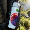 1PC Rainbow Marble Apple Fruit Print 750ml Color Plastic Sports Water Bottle Leakproof Flip Straw Lid Suitable for Sports Office Home Use