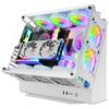 Boîtier pc gaming - mars gaming - mcb blanc - atx xl - structure modulaire - custom premium edition