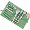 Qingluo 10-Piece Makeup Brush Set - Super Soft Brushes for Blush, Powder, and Eyeshadow