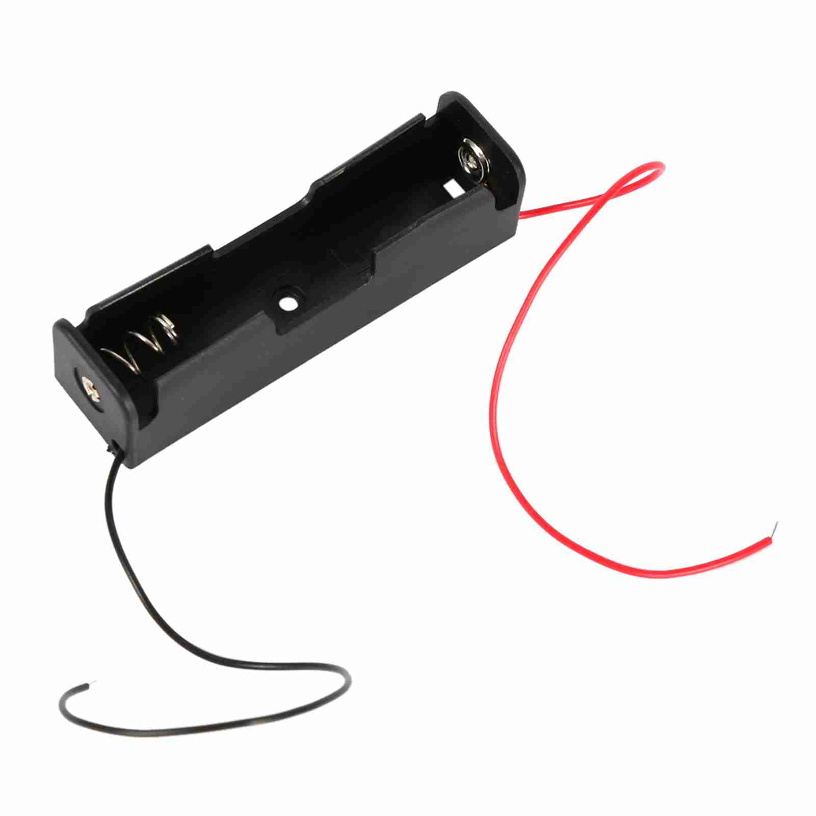 

10 шт. Пластиковый держатель для батареи, коробка для хранения, чехол для 1 батареи 18650 с проводами