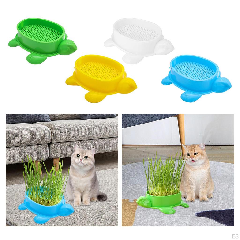 Hydroponic Cat Sprouter Tray Germination Grass Sprouting for Garden, Microgreens,