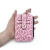 PU Leather Slim Mini Coin Pocket Wear-resistant Waterproof Credit Cards Holder Portable Multi-function Waist Bag IDs Holder