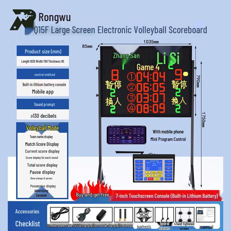 Rongwu Electronic Sports Timing & Scoring Board 03