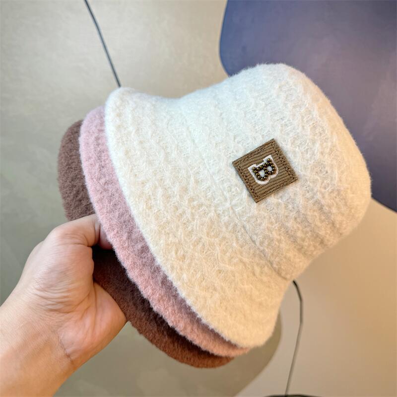 Versatile Fisherman Hat for Autumn and Winter Feminine and Fashionable Bucket Hat Foldable Warm and Windproof In Winter