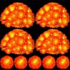 Led Marigold Garland Lights Lighted Marigold LED Flowers Day Of The Dead Decorations Diwali Decorations For Home Battery