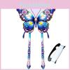 Butterfly Kite With Glassfiber Frame For Children Outdoor Flying Kids Gift