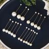 18Pcs/Set Double Head Bridal Imitation Pearl Hair Clip Folding Wedding Hairpins  Ladies