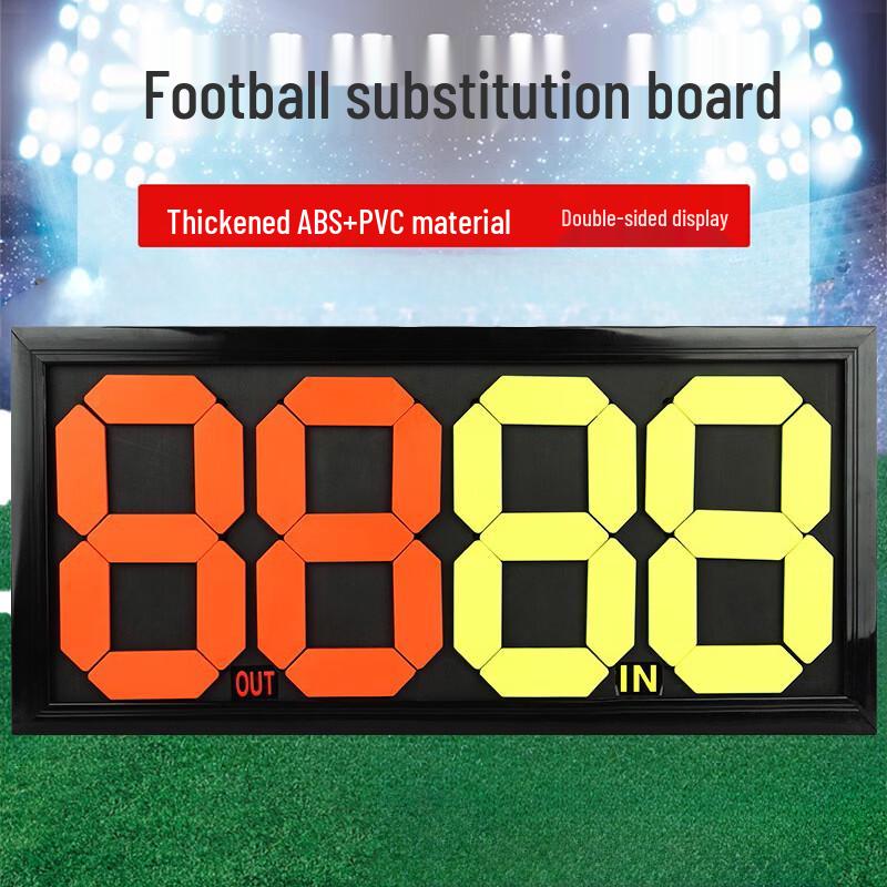 Football Substitution Scoreboard