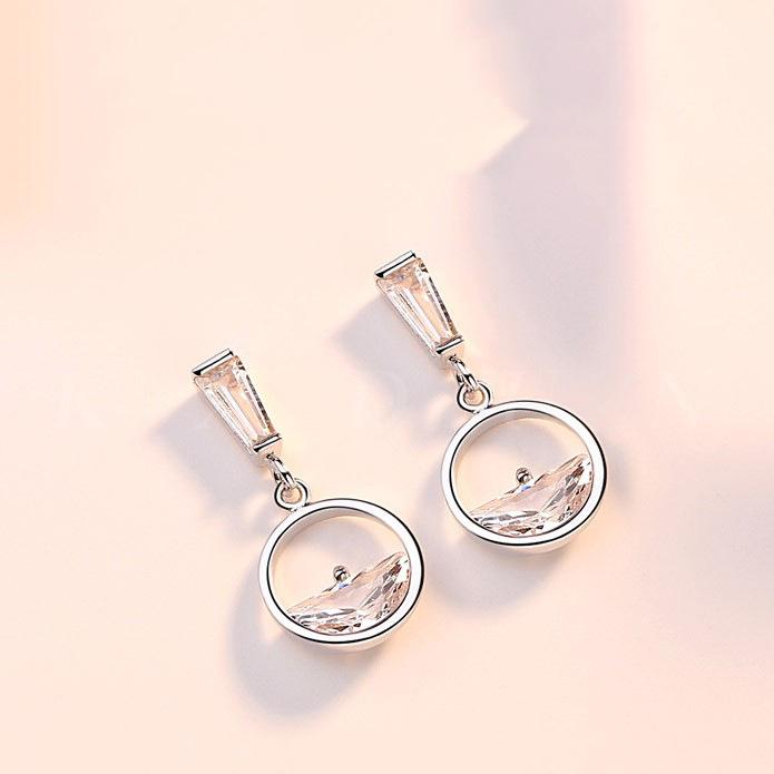 Wangquanshui Earrings Earrings for Women, Japanese and Korean Simple Retro Earrings