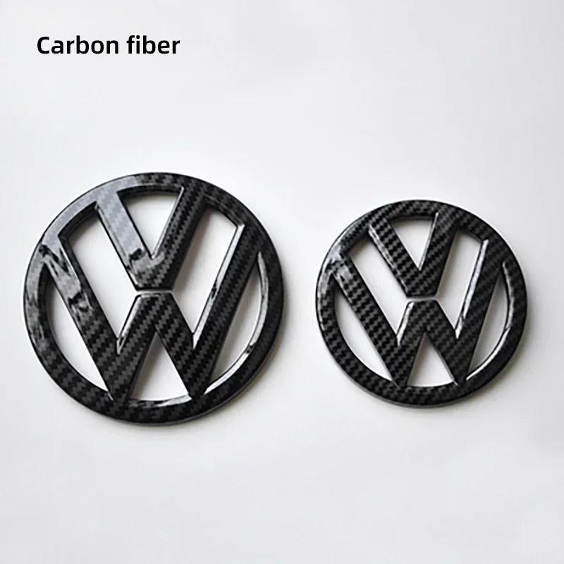 Car Logo Front Grille Rear Trunk Decoration Badge Sticker Accessories For VW R Line GTI Atlas Jetta Touareg Variant Golf Polo