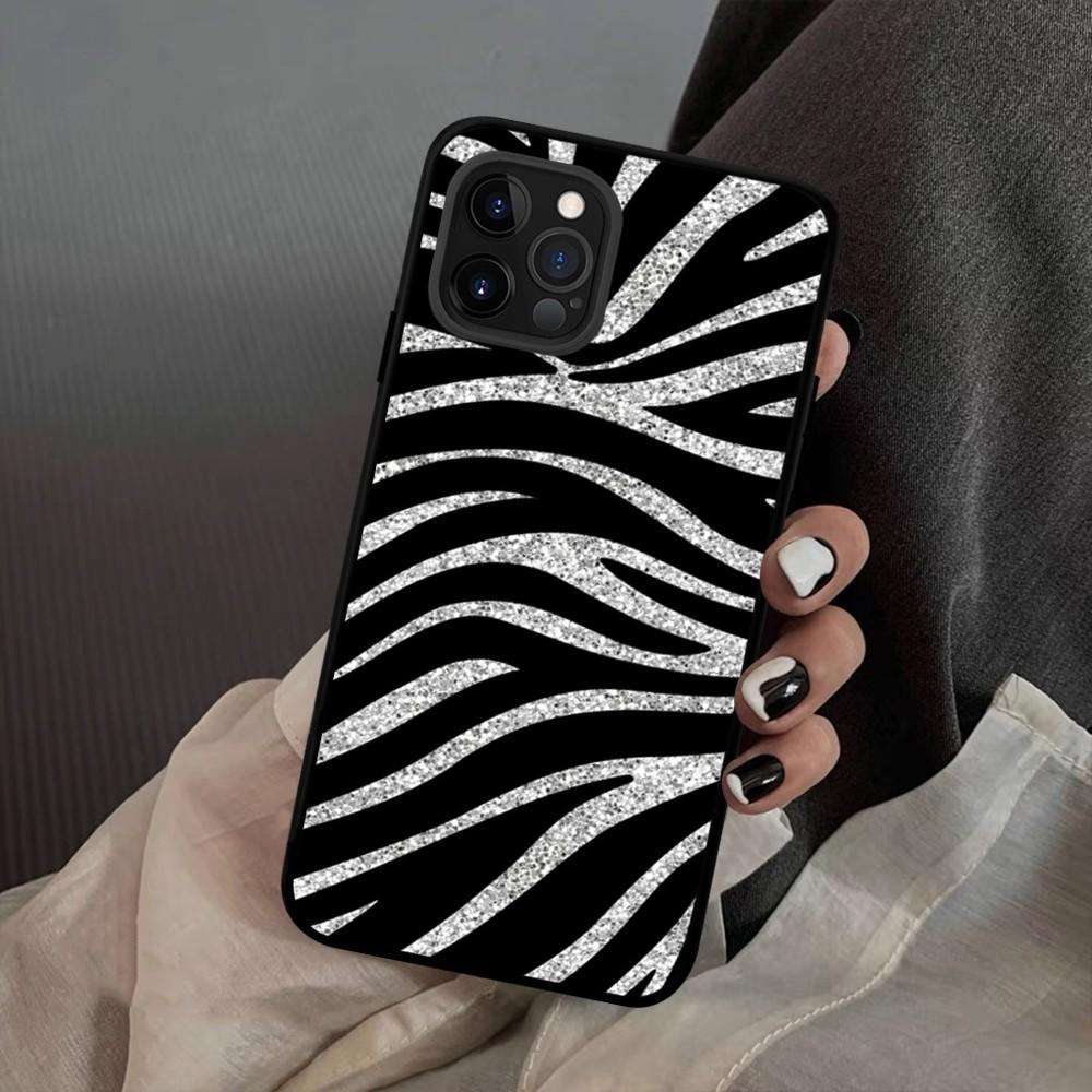 

Zebra Skin Phone Case Silicone Soft For 15 iphone 14 13 12 11 Pro Mini XS MAX 8 7 6 Plus X 2020 XR Shell iPhone 11