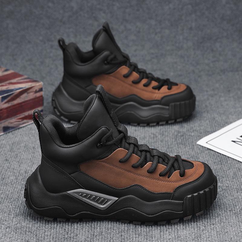 

Модная Новая Мужская Обувь Толстая Подошва Увеличение Роста Простая Модная Повседневная Обувь Удобная Мягкая Подошва Альпинистская Спортивная Обувь 44
