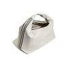 Adidas Originals Fashion Sports Three Leaf Clover Zipper Head Cloud Bag Women Handbag Black JE3209