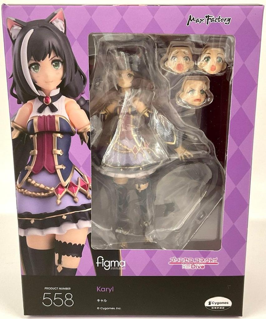 Figma Princess Re Dive Cal Plastic Painted Movable Figure Connect! Non-scale