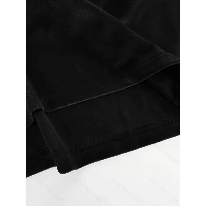 European Size [Men's Casual T-Shirt] Men's Stylish Round Neck Short Sleeve Letter Pattern Casual T-Shirt from Los Angeles
