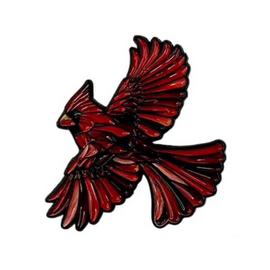 Wildlife Enamel Brooch Cute Animal Lapel Pin Colorful Hummingbird Fox Wolf Brooch Pin for Women Men Scarves Hats T-Shirts