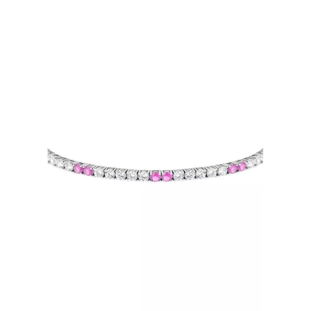 Morellato Tesori Bracelet With White And Pink Stones SAIW227 For Women