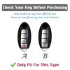 4 Buttons TPU Car Key Shell Case For NISSAN Maxima Altima Versa Sentra Sunny Sylphy Teana Qashqai X-Trail Juke Key Fob Cover Set