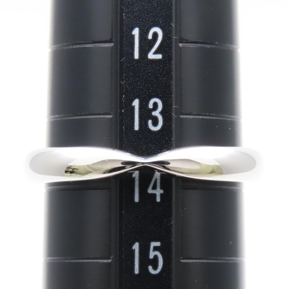 Used TIFFANY&Co. Ring Harmony Wedding Band EU#53.5 Pt950Platinum 4.8g Platinum jewelry