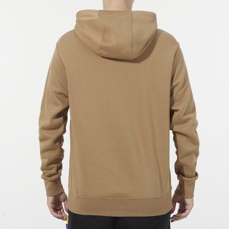 Nike Sweatshirts Men's Khaki Hooded Moderate Regular BV2655-258