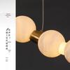 Retro Spanish Alabaster Chandelier - American Style Wall Lamp for Hotel and Office