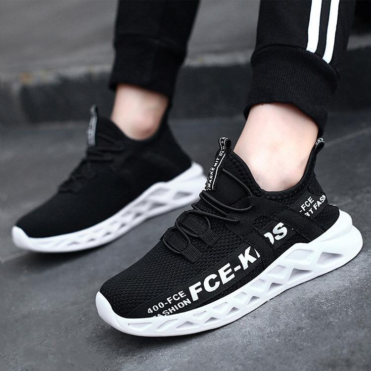 Children Boys Sneakers Casual Shoes Leather Comfortable High Quality Running Sports Flat Shoes