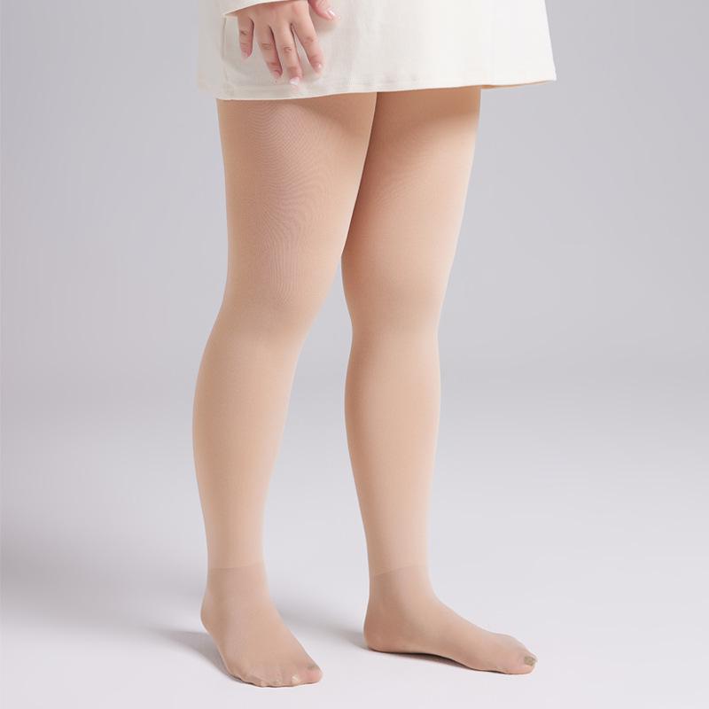 Women's Plus Size Warm Velvet Leggings for Autumn/Winter - Bare Leg Effect, Pantyhose Style, Fits Up To 200 Lbs