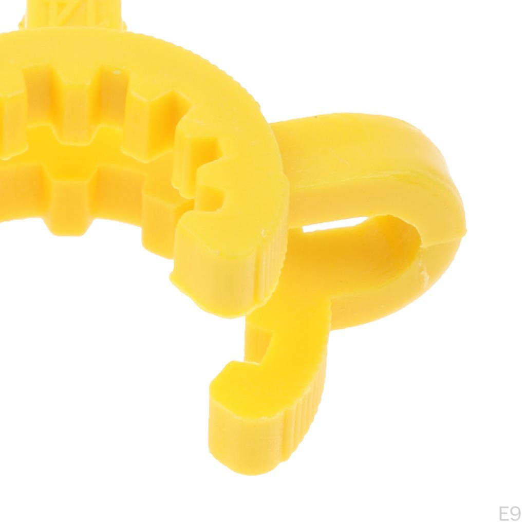 5 Pcs. Plastic Joint Clamp NS Clamps Glass Cone 14 40mm