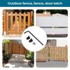 Gate Latch For Wooden Fence 12 Inch Hinges Bar Gate Ground Latch For Pool Trailer Farm Child Boat Garden