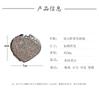 Portable Diamond-encrusted Hand-held Folding Double-sided Mirror Korean Creative Mini Makeup Mirrors  Pratical and Small