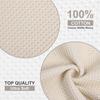 100% Cotton Kitchen Dish Cloths, 4-Pack Waffle Weave Dish Towels for Drying Dishes Super Soft Absorbent Quick Drying Dish Rags