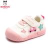 Babudou toddler shoes for girls, autumn new leather-faced functional shoes for baby boys, soft-soled versatile baby shoes