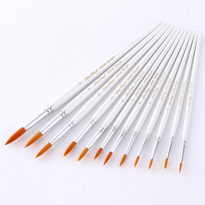 Buy Artist Soft Paint Brush Set Oil Acrylic Watercolour Professional