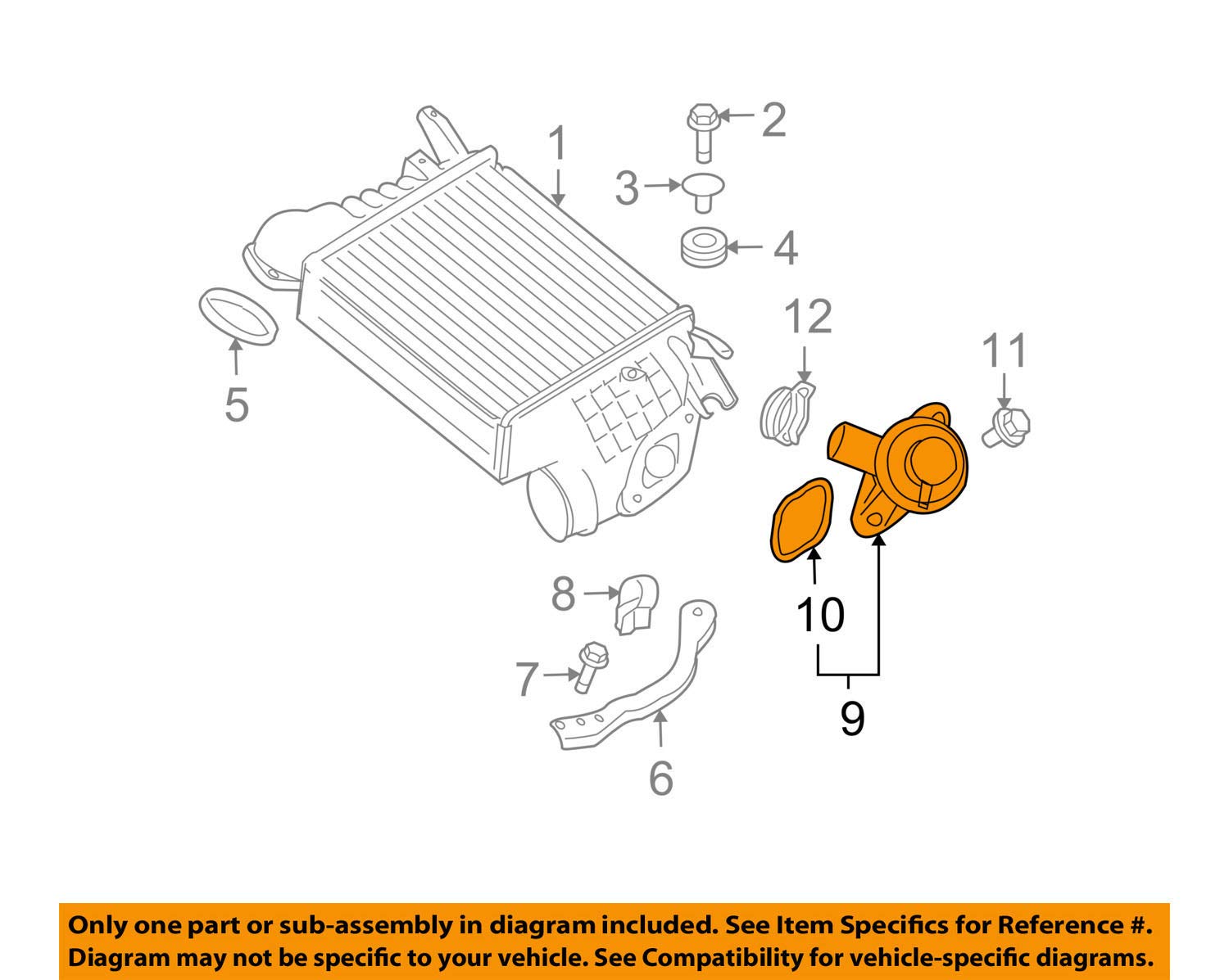 

SUBARU Genuine Air Bypass Valve Assembly, Part Number 14471AA240