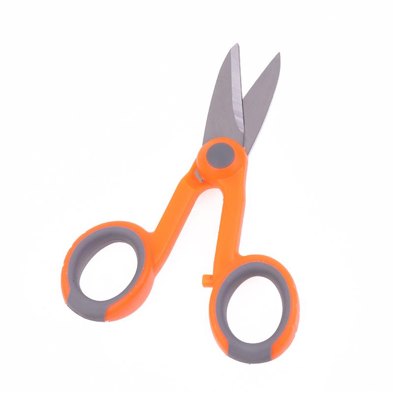 Wholesale Fiber Optic Kevlar Cutter Scissors Kevlar Aramid Fiber Sharp Scissors Jumper Wire Pigtail Tools Electrician Tools серый