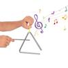 LKCCTK Triangle Percussion for Small Musical Educational Fun for Concerts and Musical Performances Instrument, 4-inch, Kids, Instrument, Toy,