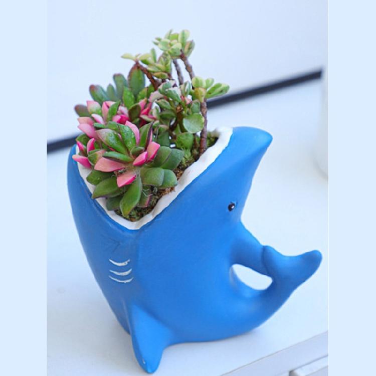 Silicone Casting Mould Succulent Planter Moulds Whale Shape Concrete Vase Molds Suitable for Resin Pen Holder Creation