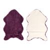 Faux Sheepskin Fur Rug Soft Carpet Area Rug for Bedroom Sofa Floor Living Room DecorPurple
