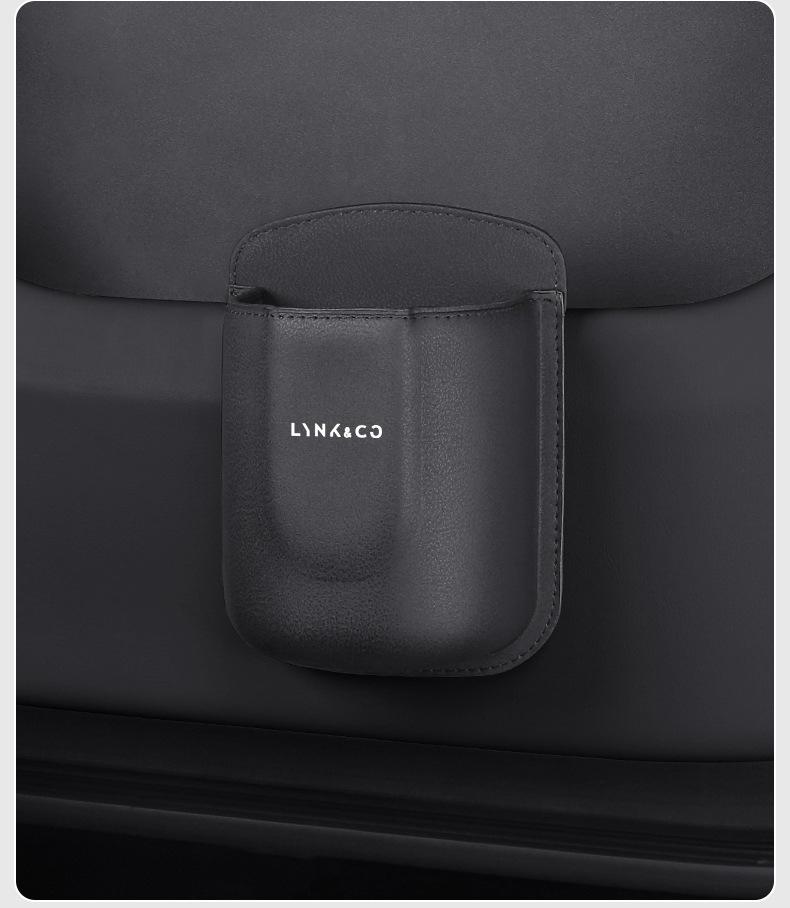 Compatible with Lynk & Co Models - Car Cup Holder, Phone Storage Box & Beverage Storage Bag.